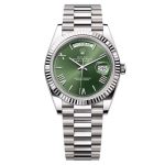 Rolex Day-Rolex Date 40 | REF. 228239 | Olive Green Dial | Box & Papers