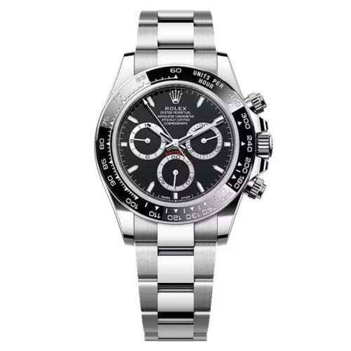 New Rolex Daytona Steel Ceramic Newest Style Black Dial 126500LN