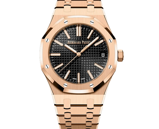 AP Royal Oak RoseGold - Black Dial