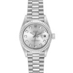 Rolex Datejust 31 Diamond Silver Dial Ladies Watch Swiss Made - Code: SW043