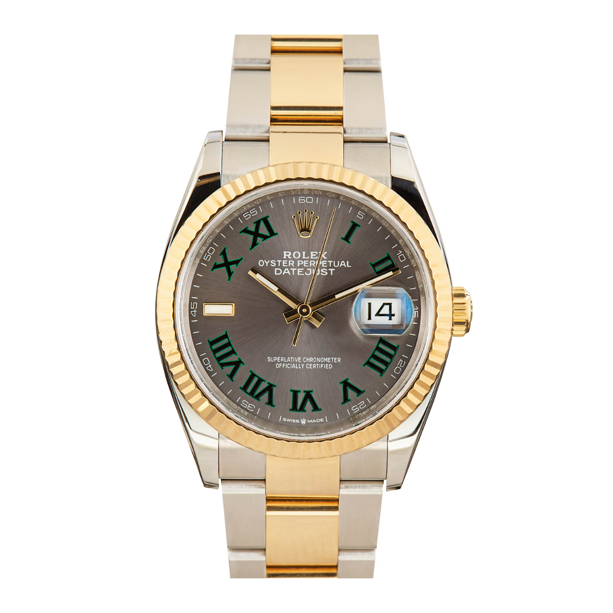 Rolex Datejust II Wimbledon Steel Yellow Gold Rolex Oyster Swiss Made - Code: SW0519