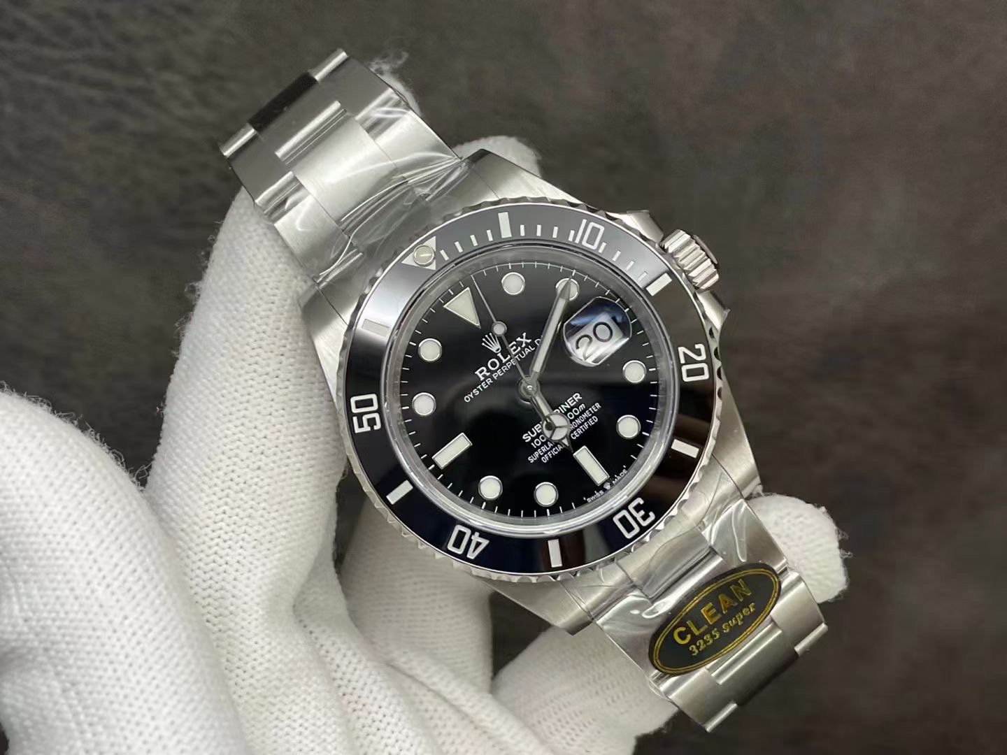 Rolex Submariner Rolex Date Black Dial 41mm Swiss Made 6A