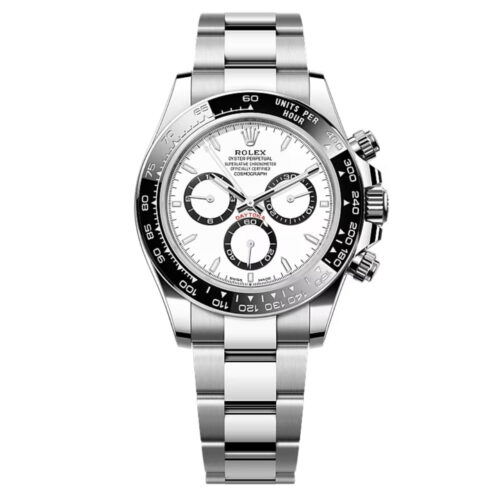 New Rolex Daytona Steel Ceramic Newest Style White Dial 126500LN