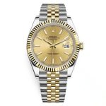 Rolex Rolex Datejust 126333 Champagne Index Jubilee 41mm Two-Tone - Swiss Made 5A