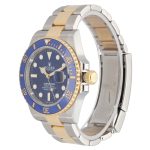 Rolex Submariner Rolex Date 41mm Blue Dial Two-tone Yellow Gold Swiss 6A