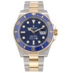 Rolex Submariner Rolex Date 41mm Blue Dial Two-tone Yellow Gold Swiss 6A