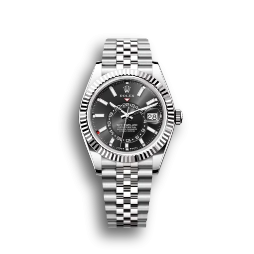 Rolex Sky-Dweller Black Dial Jubilee Automatic Swiss Made 6A