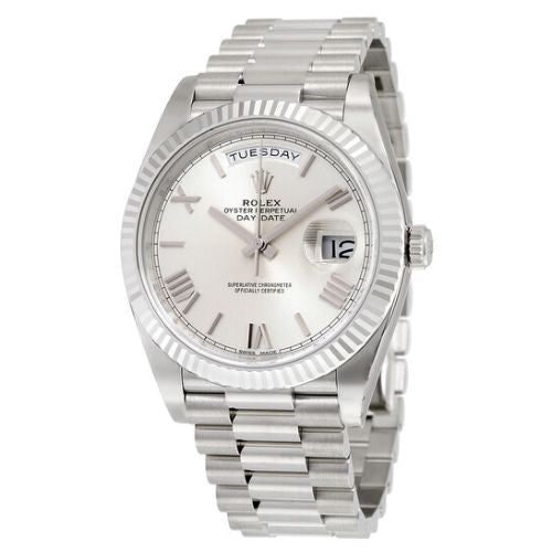 Rolex Day-Rolex Date Automatic Silver Dial - Code: RLX067