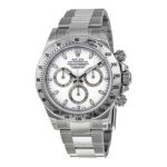 Rolex Cosmograph Daytona White Dial Stainless Steel Swiss 6A - Code: VSF38