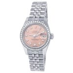 Rolex Datejust 31 Diamond Pink Dial Ladies Watch Swiss Made - Code: SW042