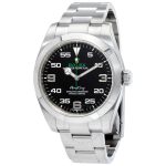 Rolex Air King Black Dial Stainless Steel Men's - Code: RLX179