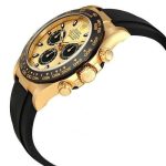 Rolex Cosmograph Daytona Chronograph Rubber strap Swiss Made - Code: 05