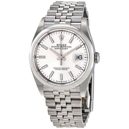 Rolex Datejust 36 Silver Dial Watch Code watch : RLX126