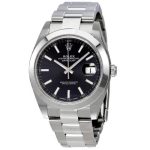 Rolex Datejust 41 Black Dial Stainless Steel