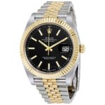 Rolex Datejust 41 Black Dial Steel and Yellow Gold Jubilee - Code: RLX051