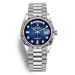 Rolex Day-Rolex Date 36 Blue Dial Women's - Code: RLX058