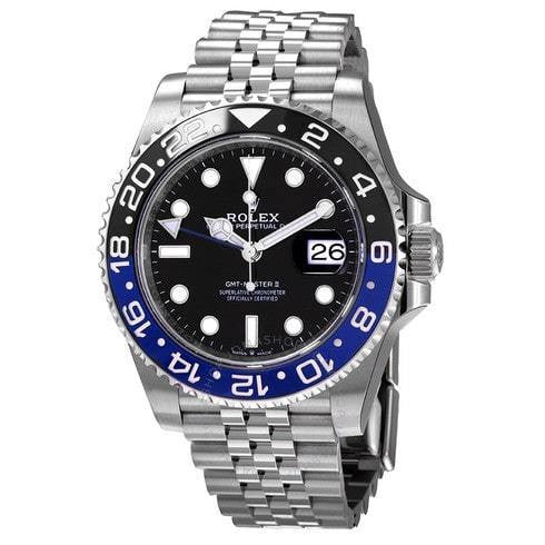 Rolex GMT MASTER II - BATMAN Stainless Steel Jubilee - Code: 78