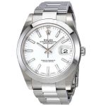 Rolex Oyster Perpetual Rolex Datejust 126300WSO White Dial Automatic