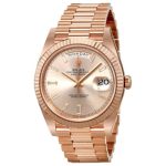 President Day Rolex Date Rose Dial - Code : 86