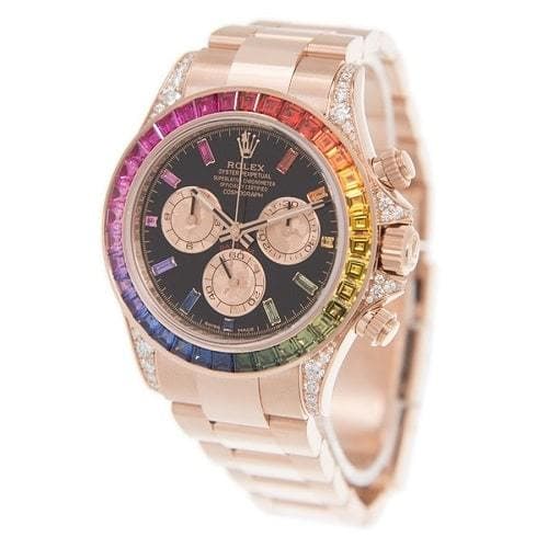 Rolex Cosmograph Daytona Automatic Rainbow 4130 Swiss 5A