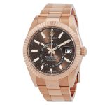 Rolex Sky-Dweller Chocolate dial Automatic Men's Everrose Gold