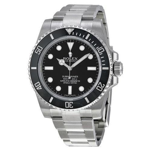 Rolex Submariner Black No Rolex Date