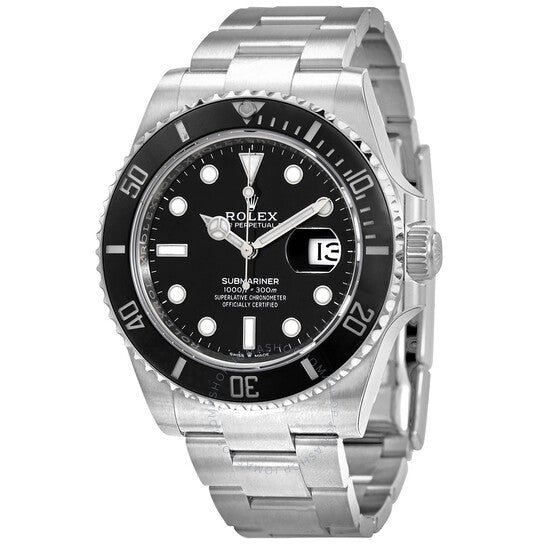 Rolex Submariner Rolex Date Black Dial 41mm Swiss Made 6A