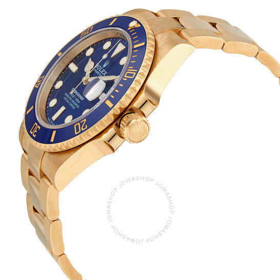 Rolex Submariner Rolex Date Blue Yellow Gold