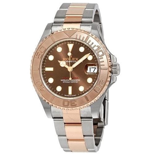 Rolex Yacht-Master Chocolate Dial Steel and 18K Everose