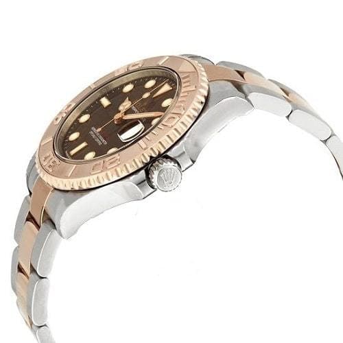 Rolex Yacht-Master Chocolate Dial Steel and 18K Everose