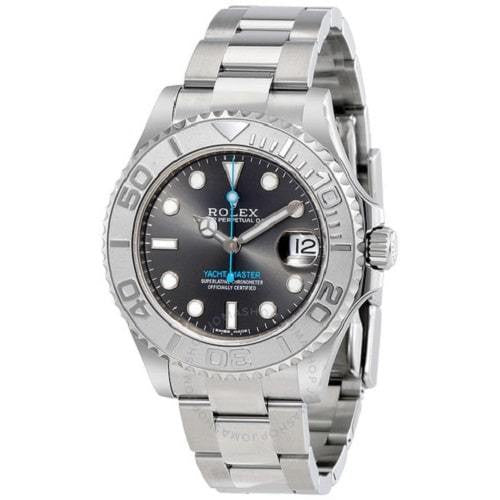 Rolex Yacht-Master II Rhodium Dial Steel and Platinum Rolex Oyster Swiss 6A