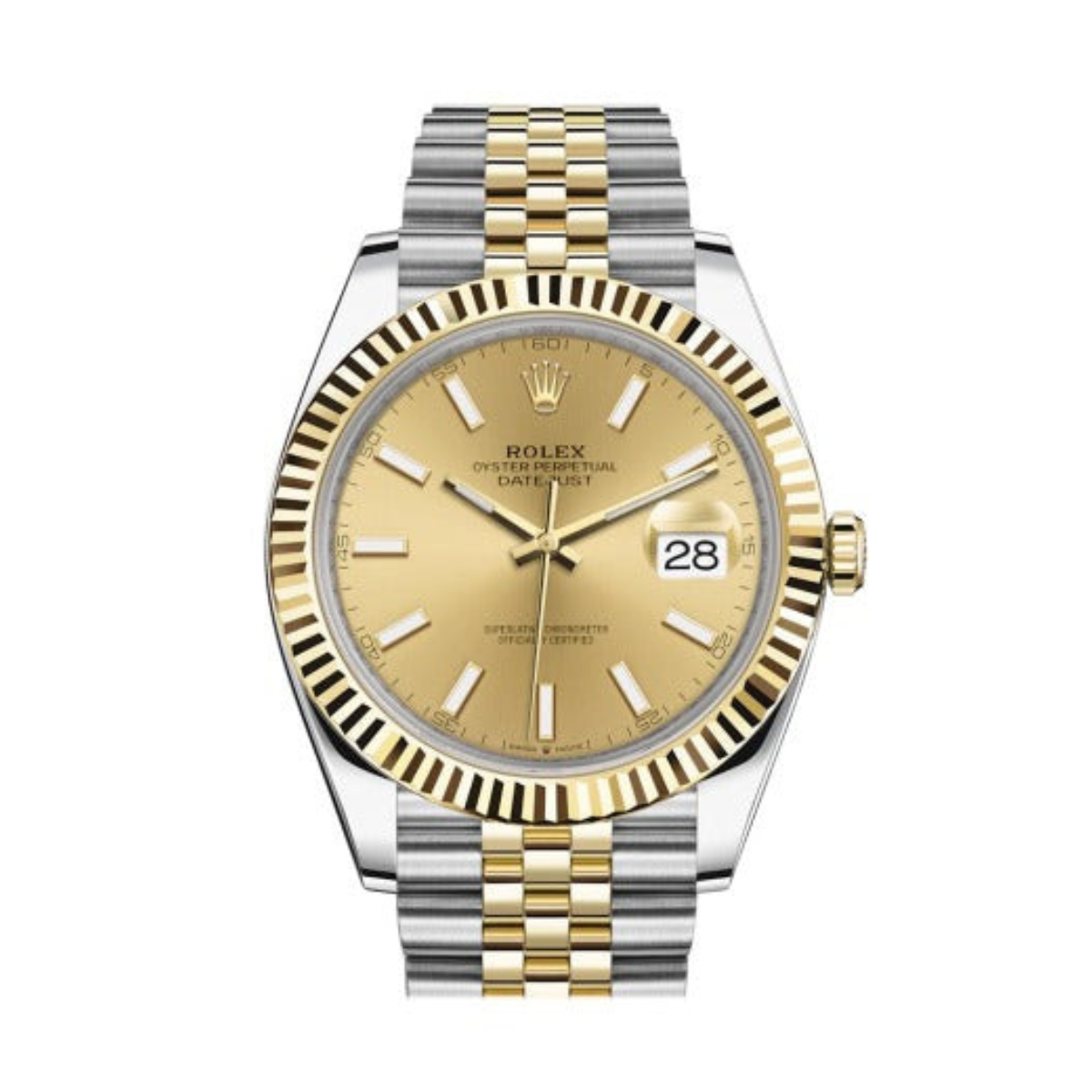 Rolex Datejust 36 Yellow Dial Steel and Yellow Gold Jubilee - Code: RLX0512