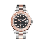 Rolex Yacht-Master Black Dial Steel and 18K Everose