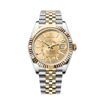 Rolex Sky-Dweller Two-Tone Yellow Gold Champagne Index Dial -Jubilee Bracelet